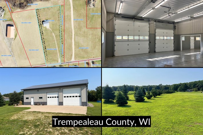 Image for 2.7± Acre Residential Lot with a Large 52x30 Shop near Arcadia - Trempealeau County, WI