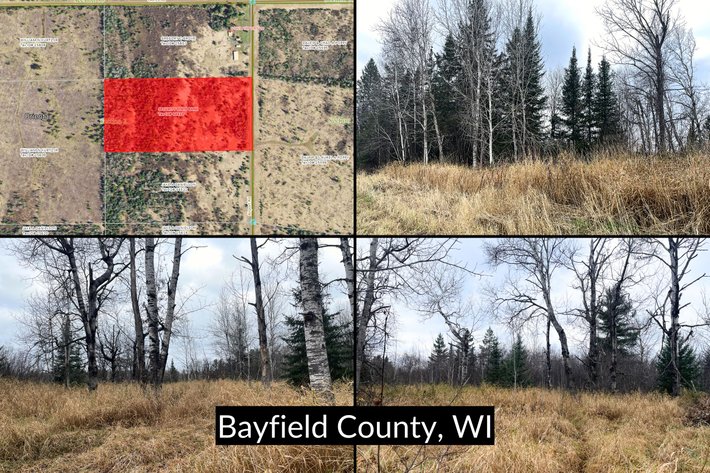 Image for 20± Acres Wooded, Recreational Land Just One Mile South of Lake Superior South Shore near Port Wing, Lender Owned - Bayfield County, WI