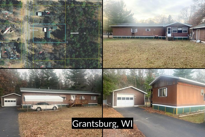 Image for 2 Bedroom, 1 Bath Manufactured Home on 0.4± Acre Owned Lot in Northwoods Burnett County - Grantsburg, WI