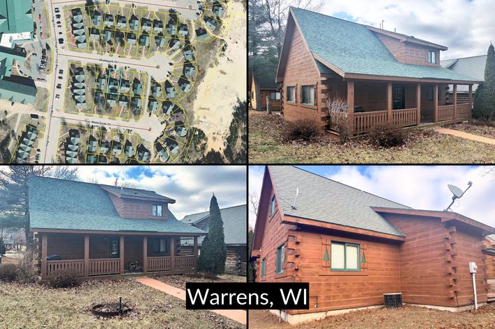 Image for 3 Bedroom, 2 Bath, 1100± Sq Ft Cabin Steps from Vacation Destinations, Three Bears Lodge & Jellystone Resort in Monroe County - Warrens, WI