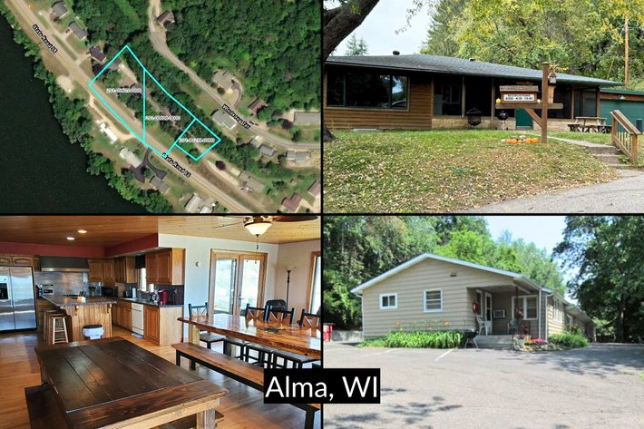 Image for Turnkey 4 Cabin & Motel Commercial Property in Buffalo County on Hwy 35, Investment Opportunity - Alma, WI
