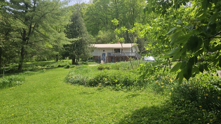 Image for 9.86± Acre Wooded Retreat Bordering White Mound County Park - Raised Ranch with Pond, Garage & More Near Hillpoint - Sauk County, WI