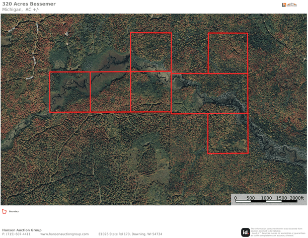 Image for Remote 320± Acre Michigan Parcel - Outdoor Freedom With Forestry Program Perks Near Bessemer - Gogebic County, MI