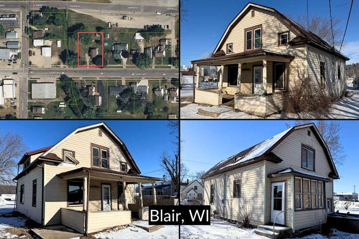 Image for Walk to Downtown! Blair Fixer-Upper With Large Lot & Endless Potential - Blair, WI