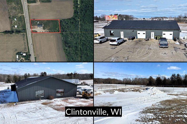 Image for Commercial Building with Showroom & Shop on 2.86± Acres - Clintonville, WI