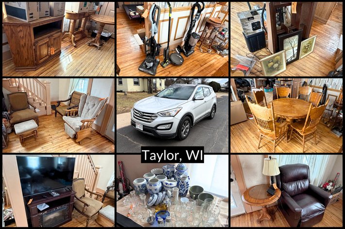 Image for Pamela Lien Estate - 2014 Hyundai Santa Fe SUV AWD, Household & Misc. Items - Taylor, WI