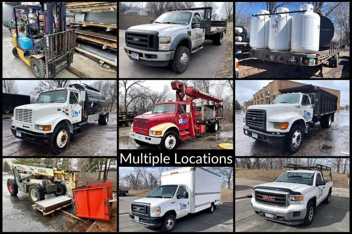 Image for Diverse Construction Services Liquidation – Roofing Equipment, Vehicles, Forklifts, Telehandler & More - Multiple Locations, MN