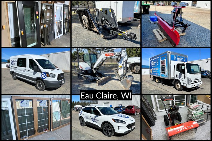 Image for Window World Inventory Reduction - Bobcat Excavator, 2016 Ford Transit Van, 2017 Isuzu Box Truck & Ford Escape - Eau Claire, WI