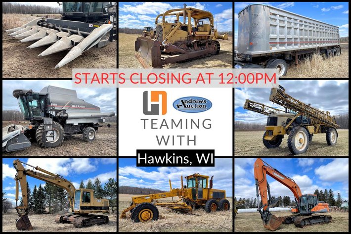 Image for Andrews Auction Service - LIVE/ONLINE Auction - Bob & Mary Ann Hecker Auction - Hawkins, WI
