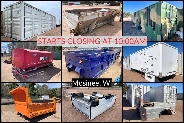 Image for ONLINE Spring 2026 Nitke R4 - Containers, Roll Offs, Truck Parts, Industrial & More - Mosinee, WI