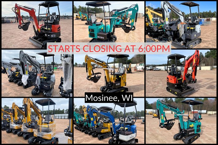 Image for ONLINE Spring 2026 Nitke R5 -  Mini Excavators - Mosinee, WI