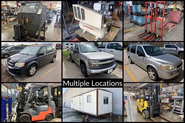 Image for Fleet Equipment Inventory Reduction, Trailers, Forklifts, Vehicles & More– Multiple Locations