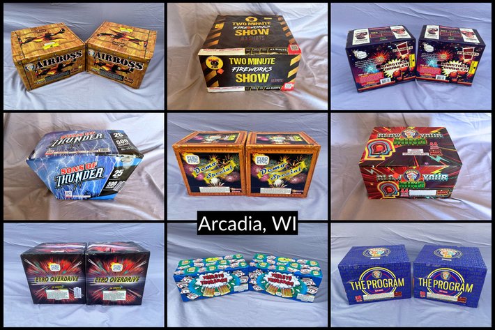 Image for Fireworks Frenzy - 4th of July Auction - Arcadia, WI