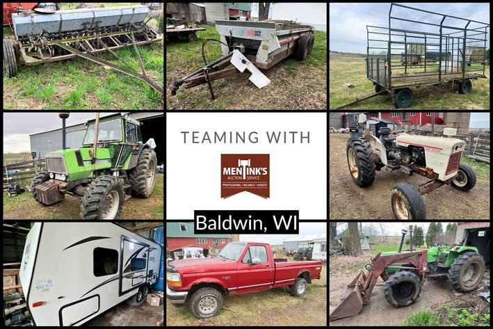Image for Mentink Auction - Machinery & Livestock Supplies - Baldwin, WI