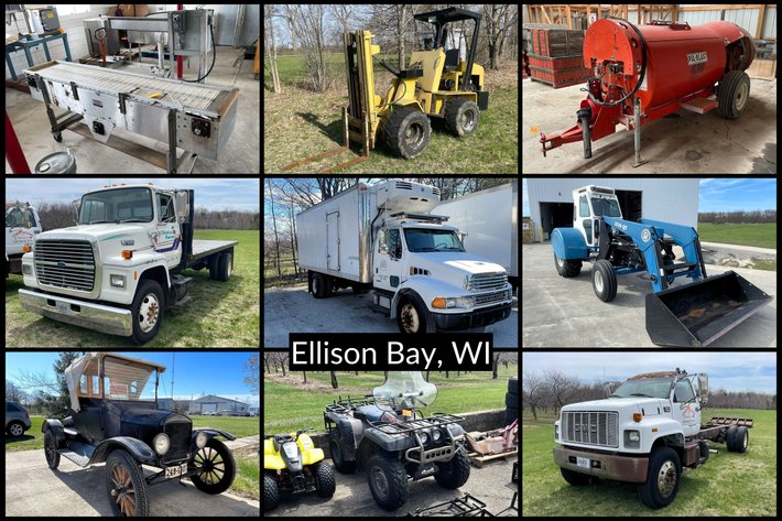 Image for Door County Cherry Orchard Inventory Reduction Auction - Powered Equipment, Vehicles, Tools,  & More - Ellison Bay, WI