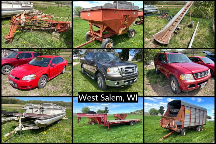 Image for Brad Lueck - 2013 Chevy Impala, 2005 Ford Explorer, 2008 Ford F-150 XLT Triton Truck, 1998 Featherlite Gooseneck Trailer & More - West Salem, WI