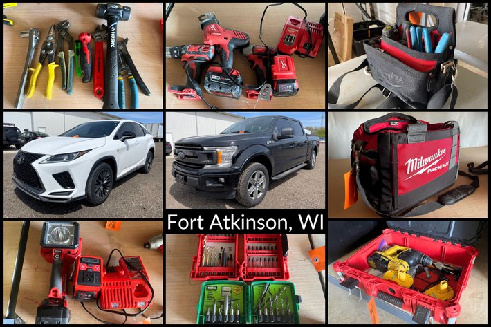 Image for WI Department of Revenue 2019 Ford F-150 & 2021 Lexus - Fort Atkinson, WI