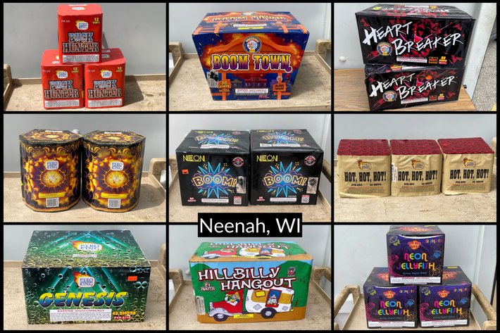 Image for Boom, Bang, Bid Firework Holiday Celebration Auction - Neenah, WI