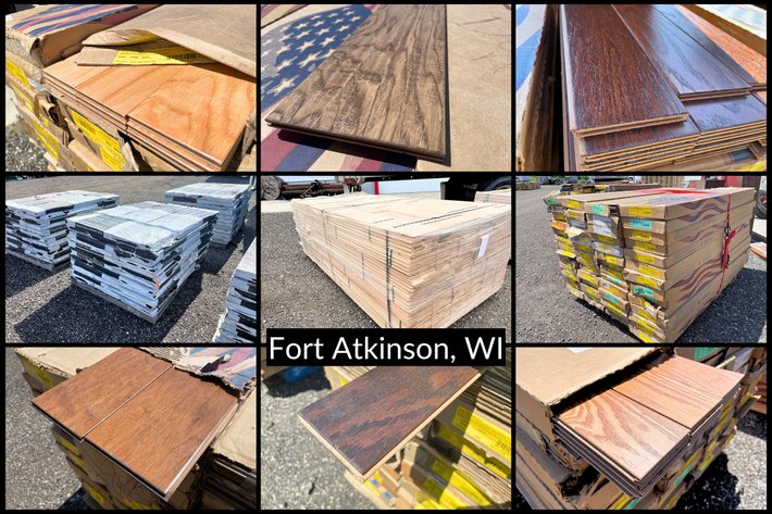 Image for 2 of 3 June 2026 Fort Atkinson New Flooring & Shingles Auction - Fort Atkinson, WI