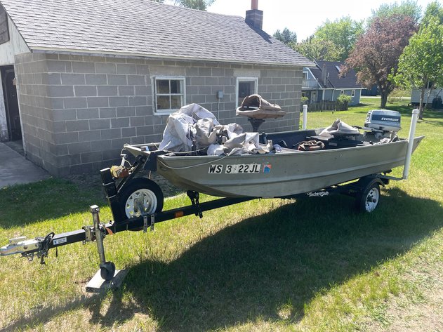 Image for Swenson Estate - 1999 Chevy Silverado Truck, 2000 Pontiac Bonneville, Kawasaki Four Wheeler, Boat & Trailer - Buffalo City, WI