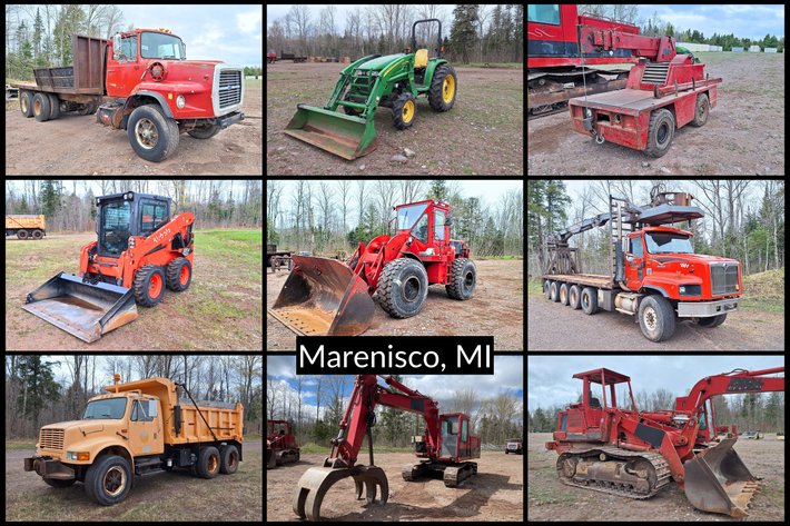 Image for Spring 2026 Logging, Construction & Trucking Consignment Auction - Marenisco, MI
