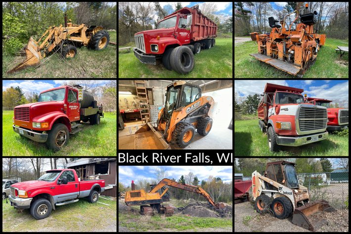 Image for Andrew C. Sternaman Estate - Asphalt Equipment, Trucks, Trailers & Salvage Items - Black River Falls, WI