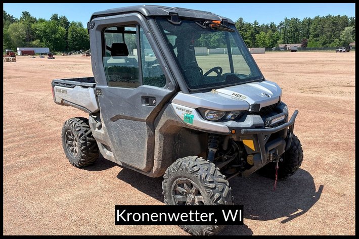 Image for WI Department of Revenue - 2019 Can-Am Defender & Contents - Kronenwetter, WI