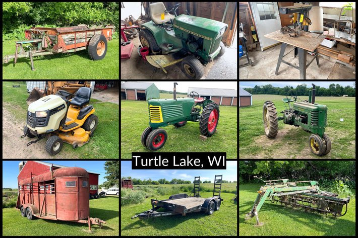 Image for Thomas Merth Estate - Tractor, Lawn Mower, Shop Tools & More - Turtle Lake, WI