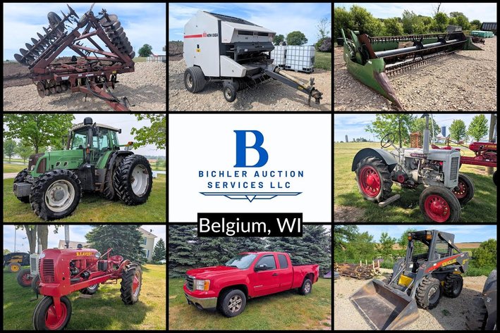 Image for Bichler Auction Services - Summer Consignment Auction - Farm Machinery, Shop Tools, Lawn & Garden, Vehicles, Antiques & Collectibles & More - Belgium, WI