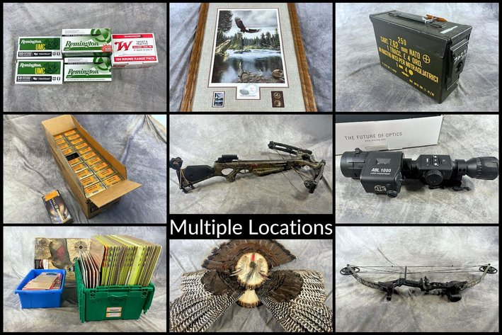 Image for Hot Shots Summer Ammo & Sporting Goods Auction - Multiple Location
