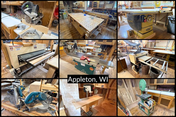 Image for Woodmaster's Millwork Retirement Auction - Woodworking Equipment, Tools, Wood, & More - Appleton, WI