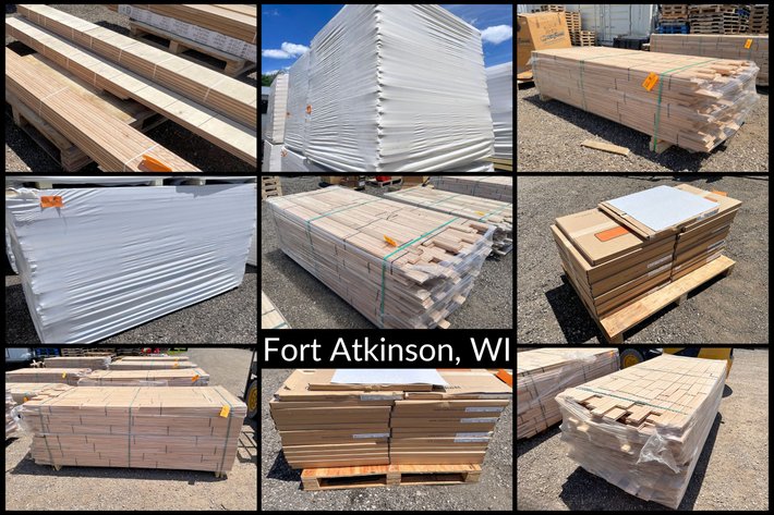 Image for 3 of 3 July 2026 Fort Atkinson New Hardwood Flooring & Polyiso Insulation - Fort Atkinson, WI