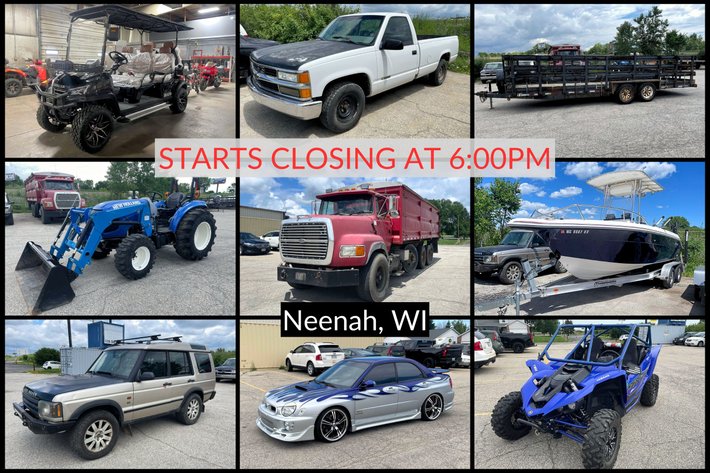Image for 1 of 6 July 2026 Auto, Farm, Recreational Vehicles, Lawn & Garden - Neenah, WI