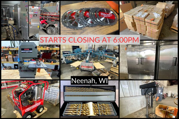 Image for 5 of 6 July 2026 Industrial Items - Neenah, WI