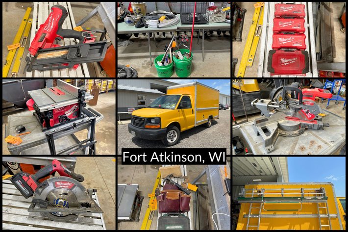 Image for WI Department of Revenue: Box Truck & Milwaukee Tools - Fort Atkinson, WI