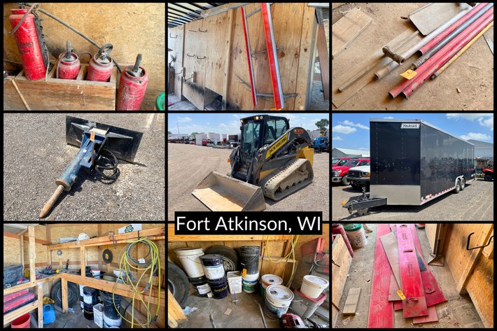 Image for New Holland Skid Steer, Enclosed Trailer, Concrete Tools, Concrete Supplies & More – Fort Atkinson, WI