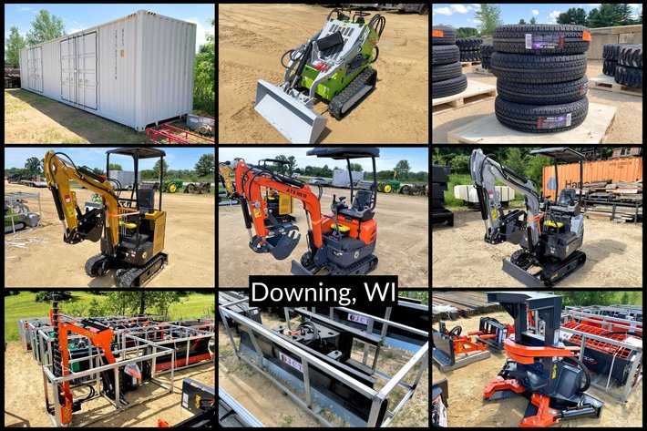 Image for 2 of 2 July 2026 Downing Auction - Attachments & Containers - Downing, WI