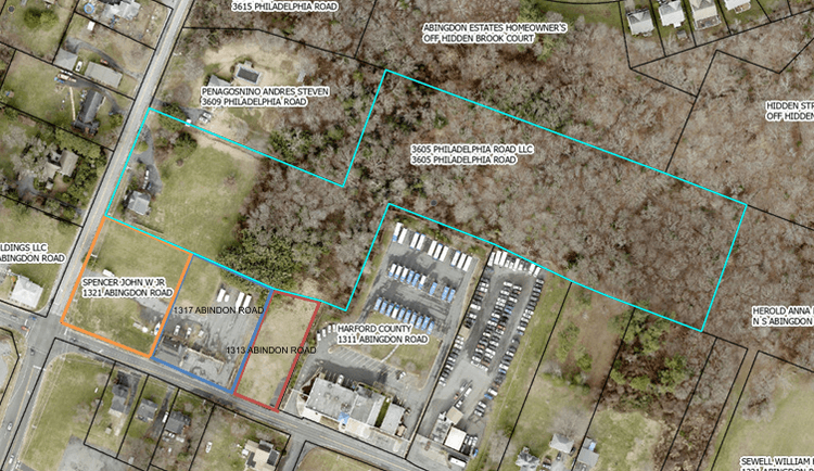 LARGE COMMERCIAL CORNER OPPORTUNITY (4) PARCELS TOTALING 7.40 +/- AC ZONED B-2