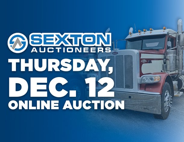 Image for Sexton Auctioneers December 12th Equipment Auction