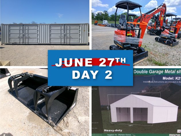 Image for Sexton Auctioneers June Equipment Auction Day Two (June 27th)