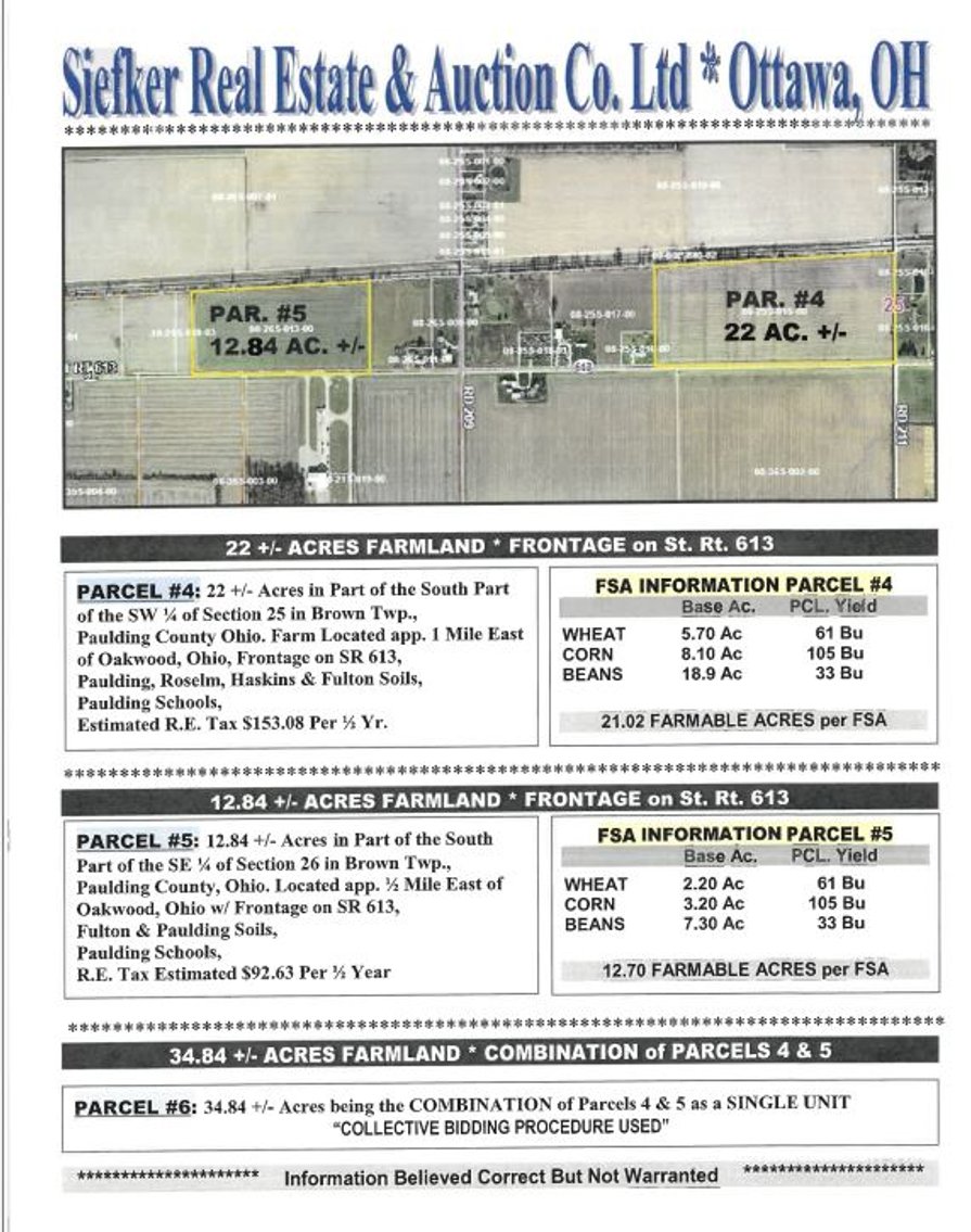 Image for Matson Land Auction - Paulding County