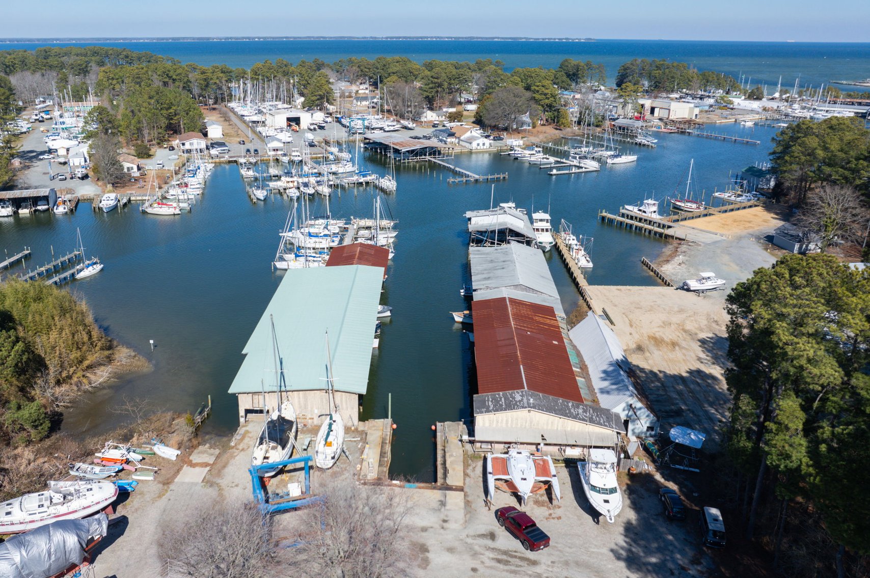 Image for Commercial Auction - Deltaville VA - Marina - 5.29 AC - Deepwater Access - Income Producing