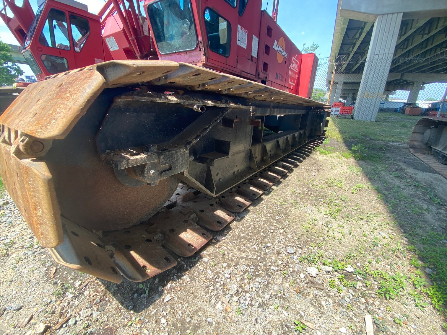 Image for MANITOWOC M80W Crawler Lattice Boom Crane - Norfolk VA