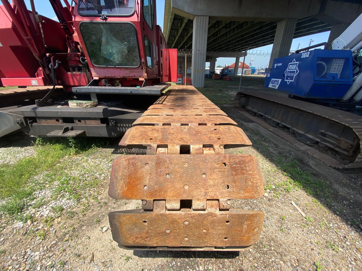 Image for MANITOWOC M80W Crawler Lattice Boom Crane - Norfolk VA