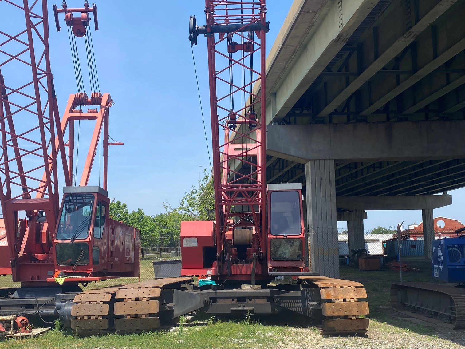 Image for MANITOWOC M80W Crawler Lattice Boom Crane - Norfolk VA