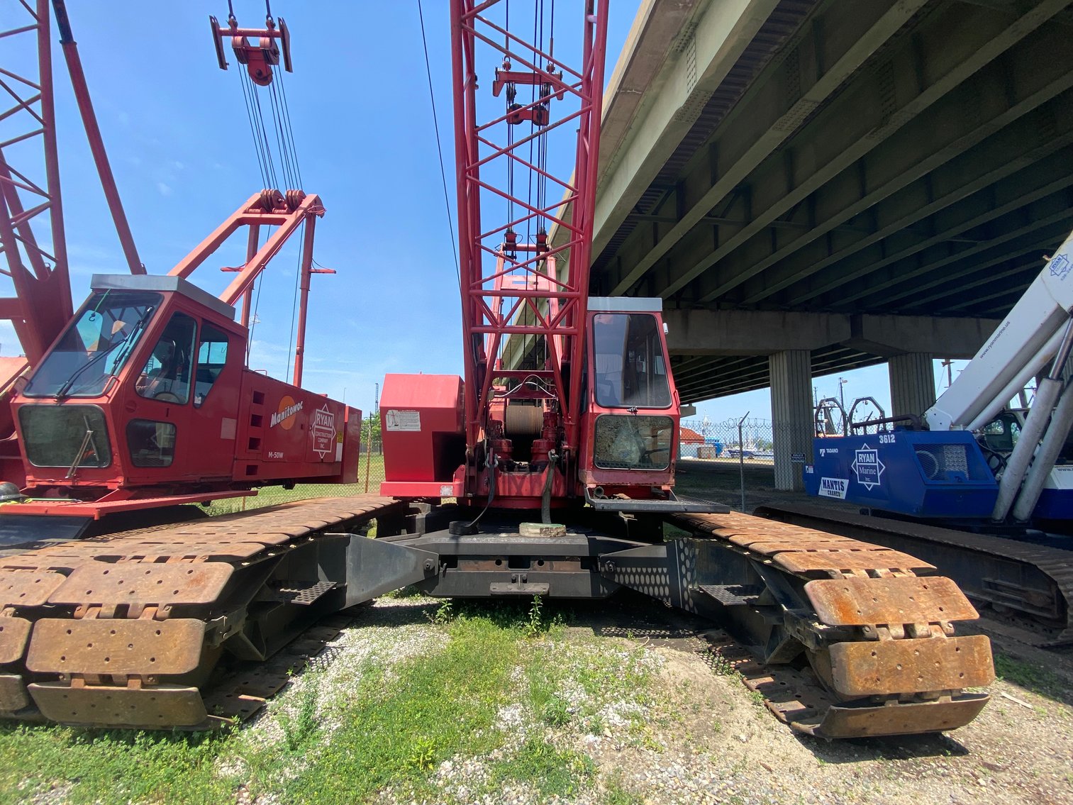 Image for MANITOWOC M80W Crawler Lattice Boom Crane - Norfolk VA