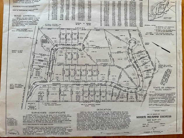 Image for 3 Prime Building Lots - .5 mile from New River Public Boat Ramp - Hidden Meadow Estates - Pearisburg, VA
