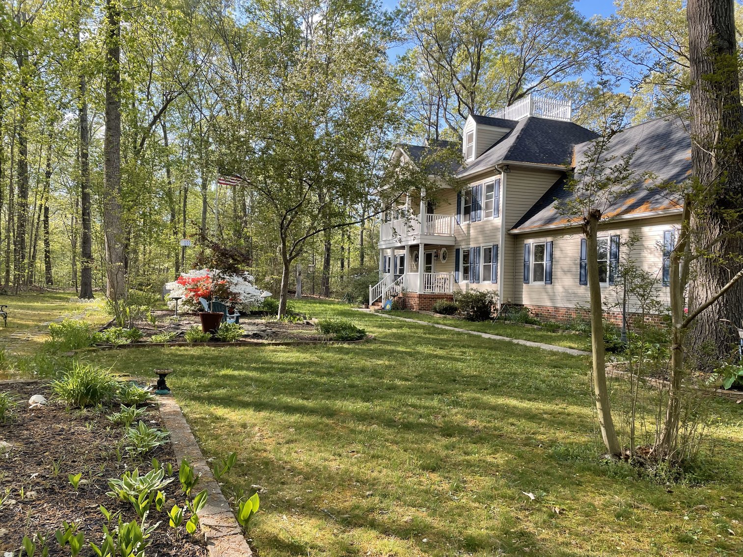 Image for Historic Pine Slash Estate - 10-Acre Colonial with Lake Frontage & Civil War Features - Former Patrick Henry Land!