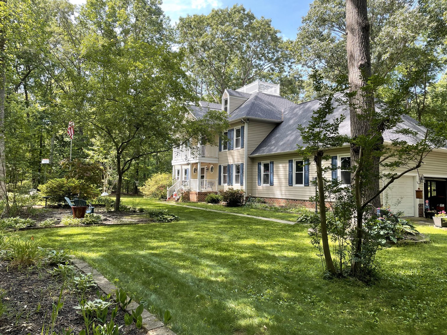 Image for Historic Pine Slash Estate - 10-Acre Colonial with Lake Frontage & Civil War Features - Former Patrick Henry Land!