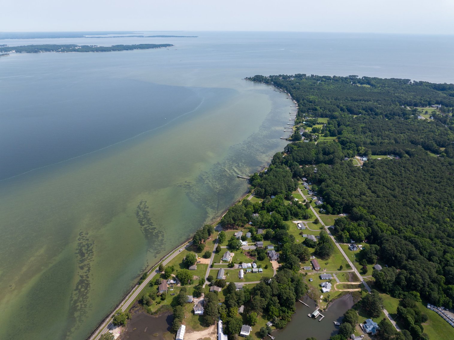 Image for PRIME WATERFRONT DEVELOPMENT OPPORTUNITY: 1.045-Acre Chesapeake Bay Sunset Paradise on Gwynns Island